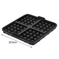 Square Air Fryer Silicone Biscuit Mold Set Silica Gel Reusable Waffle Making Mold Non-stick Baking Tray Kitchen Supplies. 