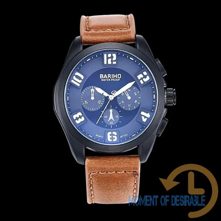 Bariho%20Analog%20Leather%20Strap%20Wrist%20Men%20Watch%20-%20Brown%20For%20Gents%20Watches%20-%20Image%206