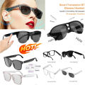 Smart Glasses 144 Languages Smart Glasses Translator Voice Assistant Wireless Translation Earbuds Translator Glasses & Headset. 