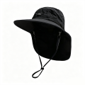 Hot Sale! Unisex Windproof Quick-Dry Fisherman Hat with Neck Flap & UV Protection for Outdoor Fishing Hikin.