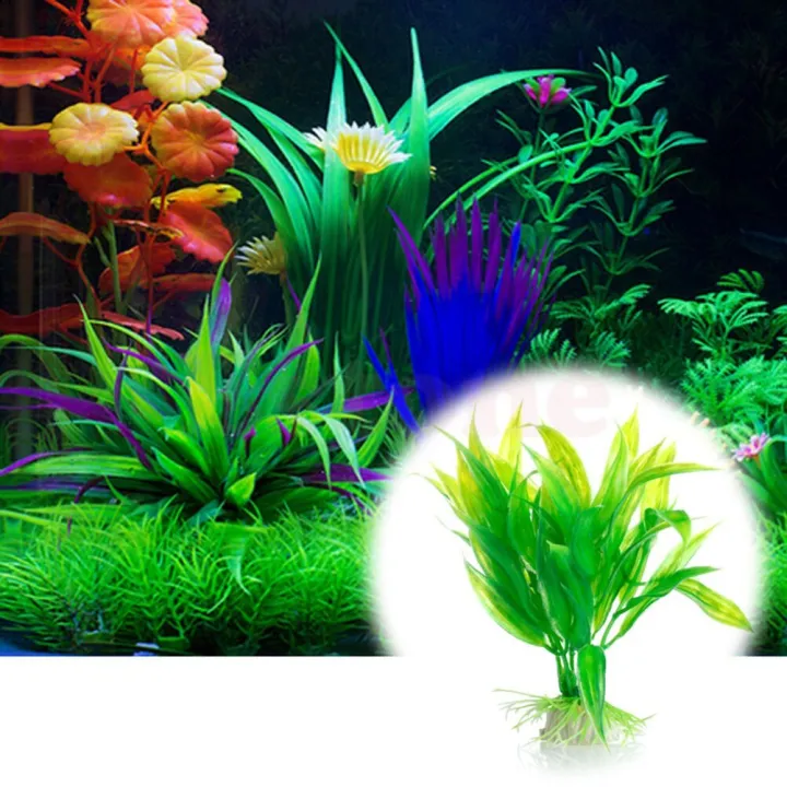 15cm%20Artificial%20Aquarium%20Decor%20Plants%20Water%20Weeds%20Ornament%20Aquatic%20Plant%20Fish%20Tank%20Grass%20Decoration%20Accessories%20-%20Image%202