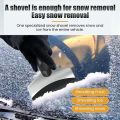 Snow Removal Scraper Dismantling Car Windshield for All Auto Parts Durable Car Snow Shovel Ice Shovel Window Cleaning Tool. 