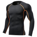 Men Long Sleeve Slim Tops Tees Sportswear Gym Fitness Compression T-shirt Running Football Jersey Outdoor Jogging Tight Quick.