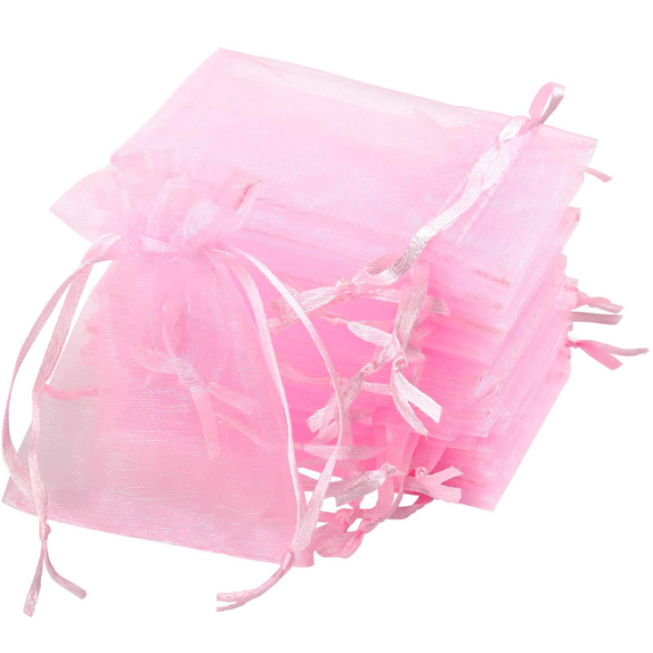 100PCS%20Organza%20Bags%20Random%20Mesh%20Organza%20Jewelry%20Bags%20Drawstring,%20Small%20Drawstring%20Favor%20Pouches%20Christmas%20Candy%20Wedding%20Birthday%20-%20Image%207