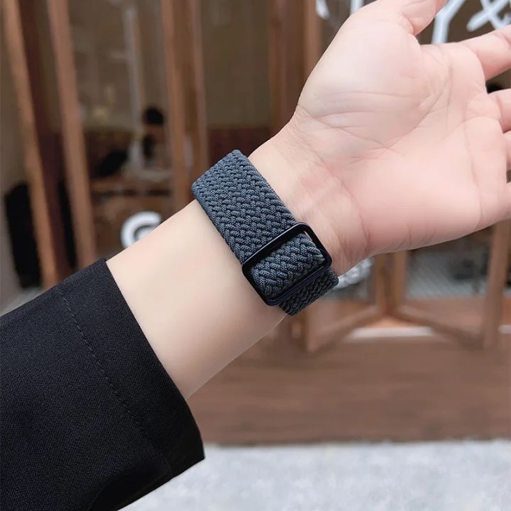 Braided%20Solo%20Loop%20For%20Apple%20watch%20Ultra%20band%2040mm%2044mm%2041mm%2038mm%2049mm%2045mm%20Elastic%20Nylon%20bracelet%20iWatch%20series%209%208%207%203%20se%20strap%20-%20Image%202