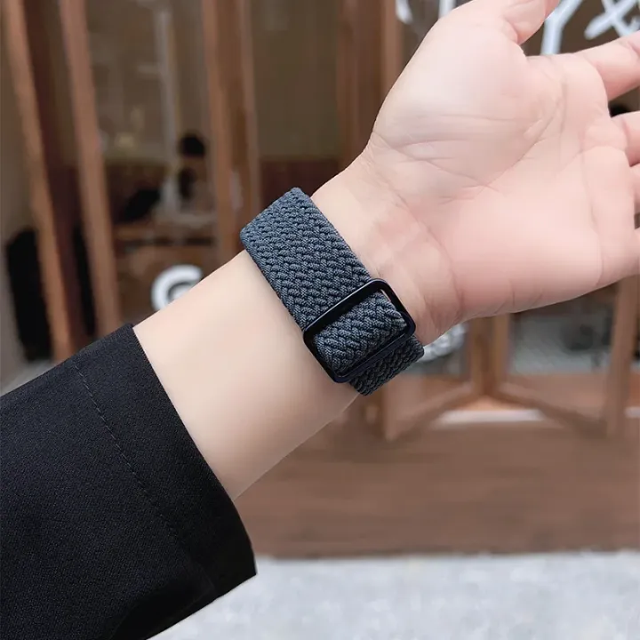 Braided%20Solo%20Loop%20For%20Apple%20watch%20Ultra%20band%2040mm%2044mm%2041mm%2038mm%2049mm%2045mm%20Elastic%20Nylon%20bracelet%20iWatch%20series%209%208%207%203%20se%20strap%20-%20Image%202