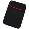 Double Face laptop bag black red sleeve bag skin laptop case waterproof 10.5 inch 12.5 inch 14.5 inch. 