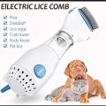 Electric Lice Removal Comb for Adults & Kids – Powerful Vacuum Suction Lice & Nit Remover | Multi-Use Pet Flea & Dandruff Cleaner | Rechargeable, Chemical-Free Lice Treatment Tool with Filter | Safe for Hair, Beard, and Scalp Cleaning. 