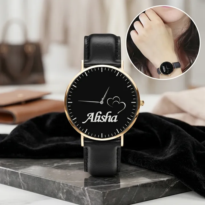 Elegant%20Womens%20Fashion%20Watch%20Black%20Dial%20Leather%20Strap%20Customized%20Name%20Premium%20Timepiece%20Gift%20Jewelry%20Personalized%20Accessory%20-%20Image%202