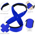Padded Figure 8 Straps Deadlift Weight Lifting Wrist Straps Power Lifters Workout Pull-ups Horizontal Bar Gym Fitness. 