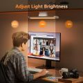 TASMOR Dimmable LED Light Bar, 5W USB Rechargeable Reading Light with 3 Colour Mode and 2200mAh Battery Powered, Magnetic LED Light for Shelf, Kitchen, Makeup Mirror, Cupboard, Bedside. 