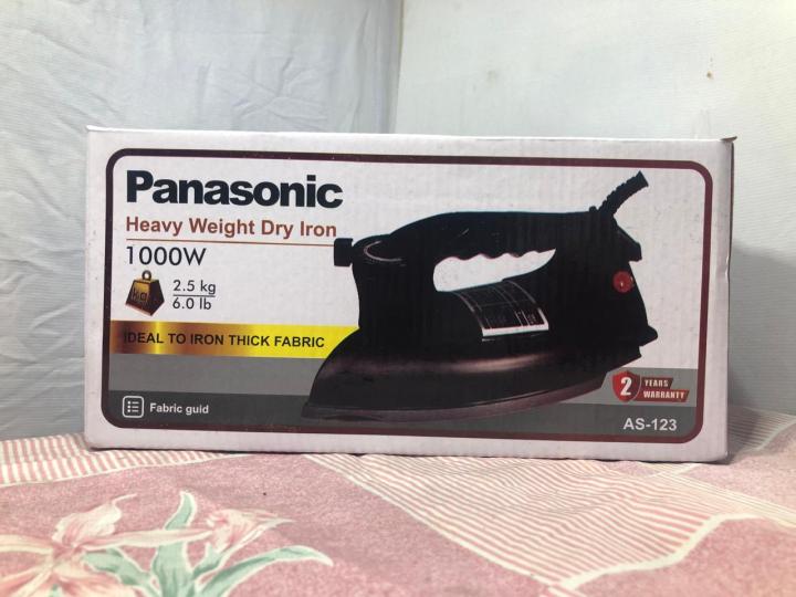 Panasonic%20Heavy%20weight%20dry%20iron%201000W%202.5kg%20Easy%20to%20use%20-%20Image%202