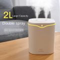 H20 2000ML Large Capacity Multicolor Night Light Humidifier For Desktop, Bedroom. 