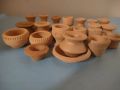 HOT DEALS NO1.Real Miniature Clay Kitchen Set of 5 Pieces | Playset for Kids | Miniature Cooking | Terracotta Cooking Play Set | Choppu Saman Set | Clay Kitchen Set/Home Decoration only 149. 