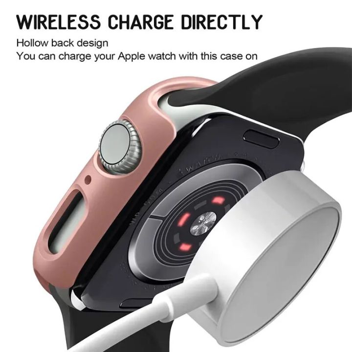 Applicable%20to%20Apple%20Generation%207%20Watch%20Case%20PC%20Bright%20Frame%20Original%20Watch%20Half%20Pack%20Protective%20Case%20Iwatch745%20Protective%20Case%20-%20Image%204