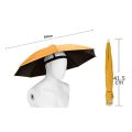 Foldable Head Umbrella Hat Windproof Fishing Head Wearing Sunshade Rain Gear Outdoor Portable Umbrella Camping Beach Head Hats. 