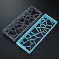 AttackFox Ww60 Hollow Keyboard Case GH60 Hole Transparent for MADCATZ Mad60/AULA Win60 Wooting60 Mechanical Keyboard Shell s. 