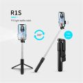 Cell Phone Selfie Stick Tripod Bluetooth Remote Wireless Selfi Stick Phone Holder Stand with Beauty Fill Light for Phone. 