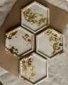 hexagon coaster customize on your own best for home decor. 