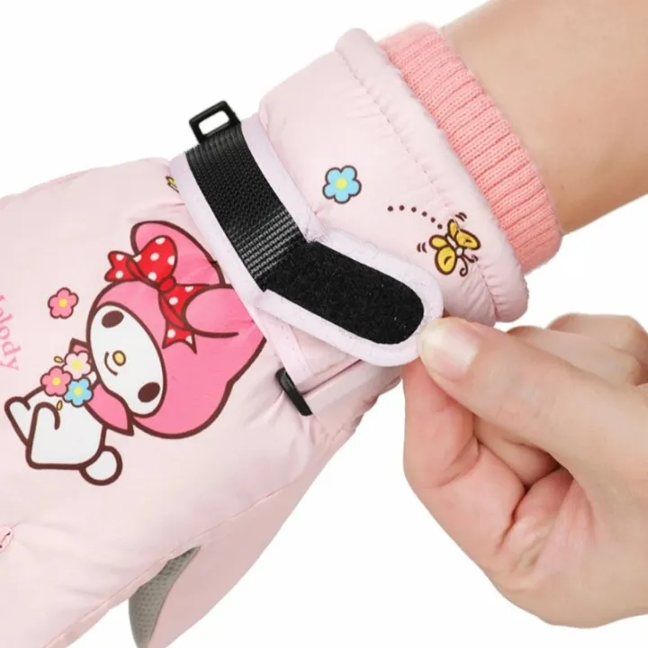 Melody%20Kuromi%20Winter%20Children%20Fleece%20Gloves%20Waterproof%20Outdoor%20Ski%20Warm%20Outdoor%20Cycling%20Gloves%20Windproof%20Cold%20Resistant%20Sanrio%20-%20Image%204
