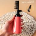Hair Colouring Comb Empty Hair Dye Bottle with Applicator Brush Dispensing Salon. 