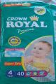 Crown Royal Premium Large Size 40 Pcs With Full Elastic Waist Band. 