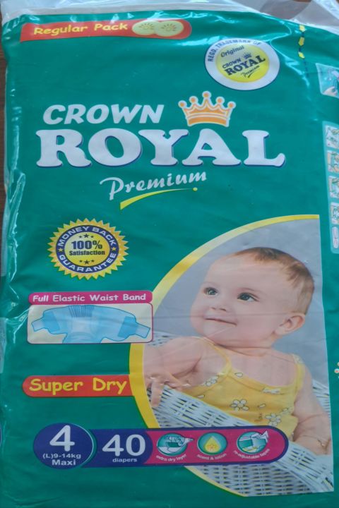 Crown Royal Premium Large Size 40 Pcs With Full Elastic Waist Band