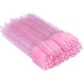 100PCS Eyelash Mascara Brushes Disposable Lash Crystal Eyelash Brush Makeup Kits for Eyelash Extensions and Eyebrow Brush. 