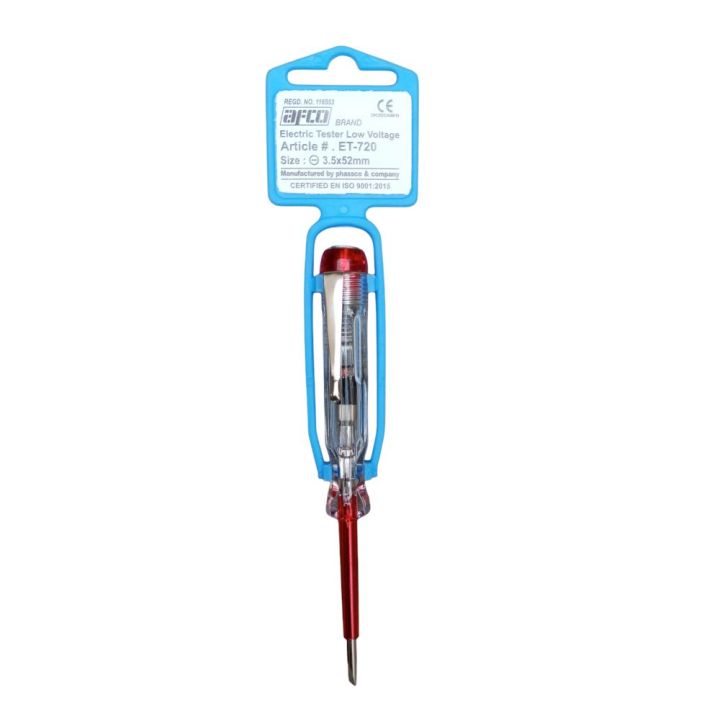 AC100-500V Pocket Pen Voltage Detector Tester Screwdriver ET-720