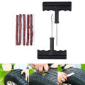 Car Tire Repair Tool Set Rubber Stripes Tool For Motorcycle Tubeless Tyre Puncture Quick Repairing Kit Outdoor Vehicle First Aid. 