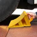 Multipurpose Car Trailer Wheel Chock with Handles Vehicle Truck Tire Stop Block Anti-slip Parking Wedges Wheel Alignment Block. 