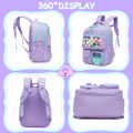 Meetbelify Backpack for Girls School Bag Aesthetic Backpack for Elementary Student Teen Girls. 
