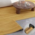 1 Roll 40X300CM Wide Vinyl Flooring Roll Self-Adhesive, Wood Grain Floor sticker Peel and Stick Floor Stickers Durable. 