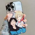 YURI On ICE anime Phone Case For iPhone 16 15 14 13 12 11 PRO MAX PLUS Mini TPU Soft to Skin-friendly case. 