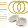 1-100m Brass Craft Wire 0.1mm-3mm, Jewelry Making String, Beading Cord, Wire Wrapping, DIY Handmade Craft Supplies. 