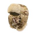 Unisex Winter Outdoor Plush Warm Lei Feng Hat With Earflaps Windproof Mask  Pilot Motorcycle Cycling Cap For Men Women. 