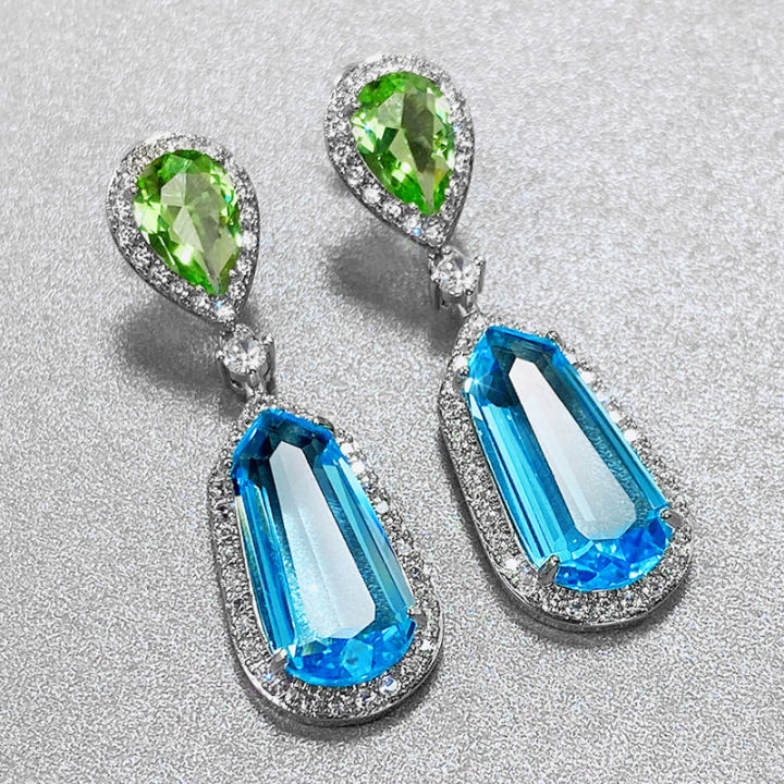 Huitan%20Colorful%20Bridal%20Dangle%20Earrings%20for%20Wedding%20Inlaid%20Geometric%20Cubic%20Zirconia%20Top%20Quality%20Women%20Earrings%20Luxury%20Jewelry%20New%20-%20Image%202