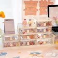 💦Free stickers🌈Multi-function storage box desktop drawer storage rack small drawer box. 