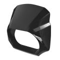 Motorcycle Gloss Black Front Headlight Fairing Mask Cowl Cover For Harley Sportster S 1250 RH1250 2021-2023. 