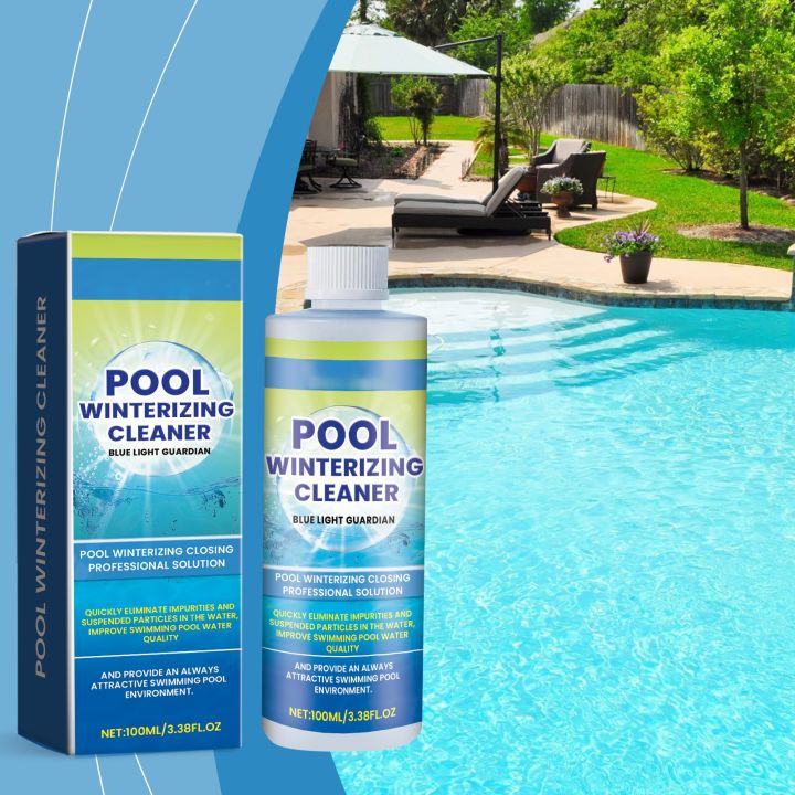 100ML New Swimming Pool Water Quality Clarifier For Home, Public And Outdoor Swimming Pools Summer Pool Cleaning Supplies