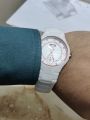 White stone watch. 