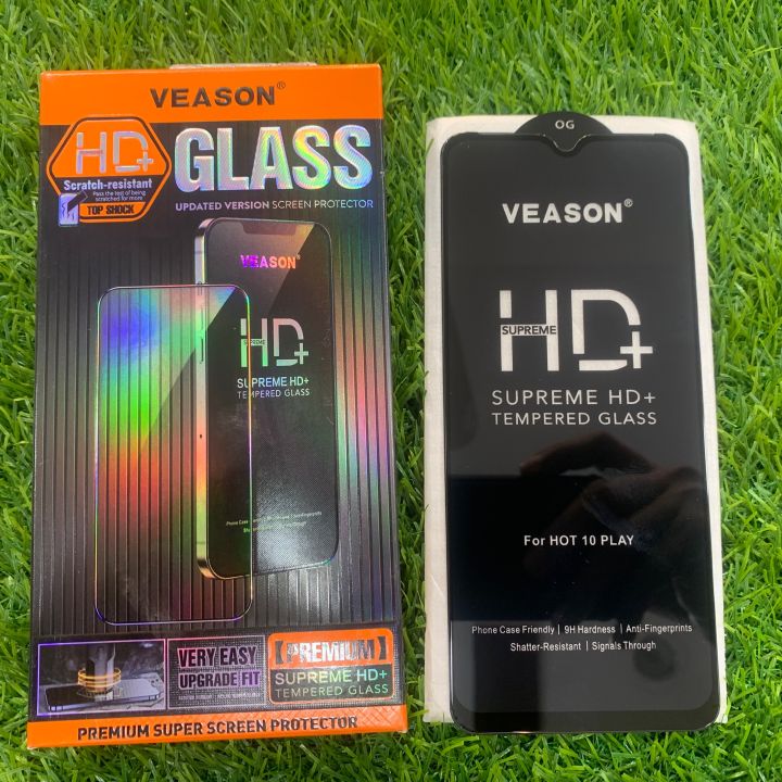 Breakable Veason Hd Plus Tempered Glass, Packaging Type: Box, Thickness: 0.4