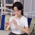 Professional Eight Hole High Pitched Flute Eight Hole Soprano Recorder Clarinet Black Sound Easy To Adjust Food Grade ABS. 