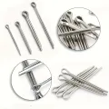 175Pcs Sliver Split Pins Cotter Fixings Assorted Sizes Zinc Plated Steel Hard Case Link Split Cotter Pin High Quality. 