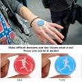 1pc Two Side Referee Judge Toss Coin Soccer Toss Coin Blue/Red Sided Referee Toss Coin For Kids Adults Football Volleyball Sport. 