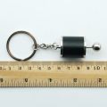 Metal Keyring Creative Car Shifter Keychain Six-Speed Gear Stick Knob Gearbox Model Key Antistress Adults New Fidget Toys.