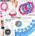 Smart Hula Hoop Fitness Weighted Hula Hoop for Exercise Weight Loss Waist Trainer 2-in-1 Abdominal Fitness Hula Hoop. 
