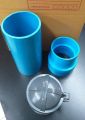 5 inch snake proof disposable water pipe end cap set for PVC pipe. 