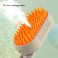 Cat Steam Brush Steamy Dog Brush 3 in 1 Electric Spray Cat Hair Brushes for Pet Grooming Massage Comb Cat Dog Hair Removal Combs. 