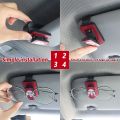 Universal Car Glasses Holder – Practical Sunglasses Clip for Sun Visor, Secure & Easy Storage for Glasses, Eyewear, and Sunglasses. 